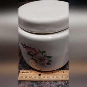 Vintage House of Webster Cylinder jar and canister.